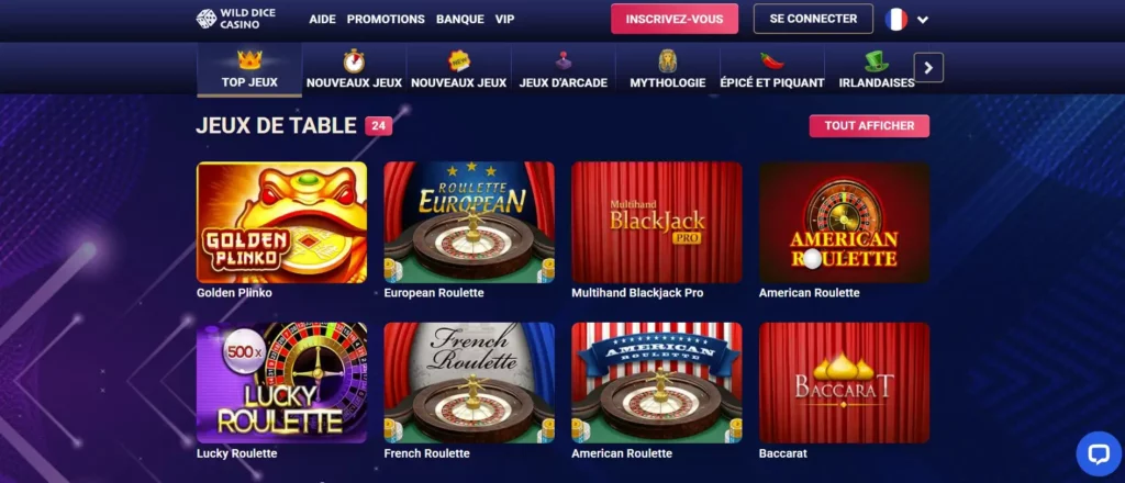Jeux de table